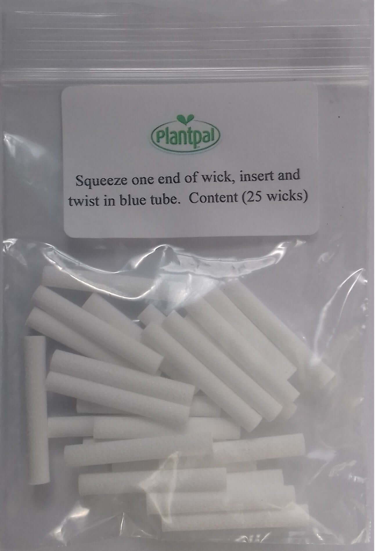 Pack of 25 Replacement Wicks for Plantpal Watering Stakes.